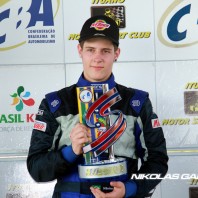 Nikolas Gaigalas é Vice Campeão Brasileiro de Kart 2014