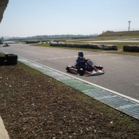 Nikolas se prepara para prova de estreia no Kart